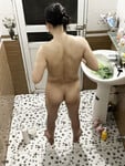 Chụp lén bà chị múp tắm