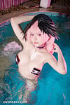 Gái Việt ZinieQ (@zinie) cosplay Koharu Shimoe-Blue Archive
